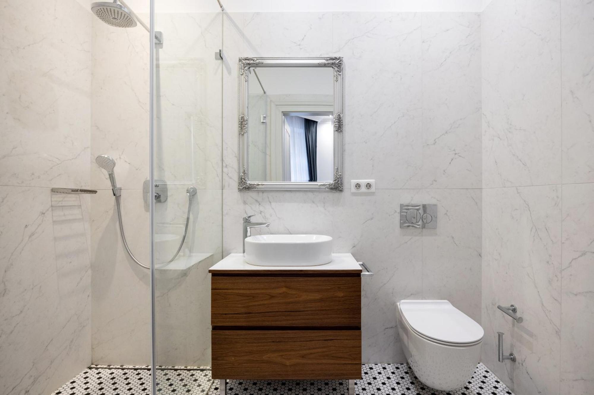 Zoya Luxury Residence ブダペスト エクステリア 写真 Bathroom